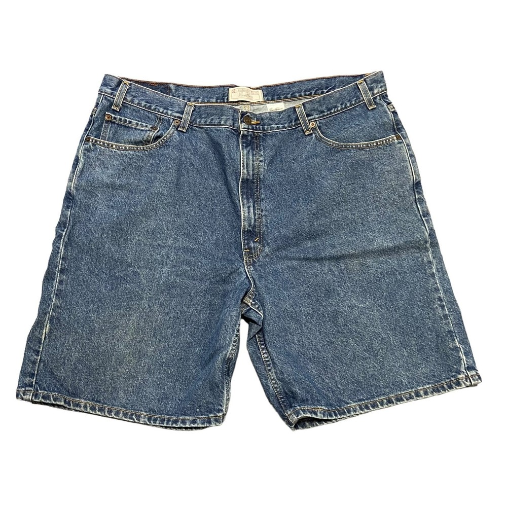 Levi Strauss Signature Men’s Size 44 Relaxed Fit Denim Jean Shorts 100% Cotton